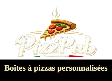 PizzPub — Boîtes à pizzas personnalisées